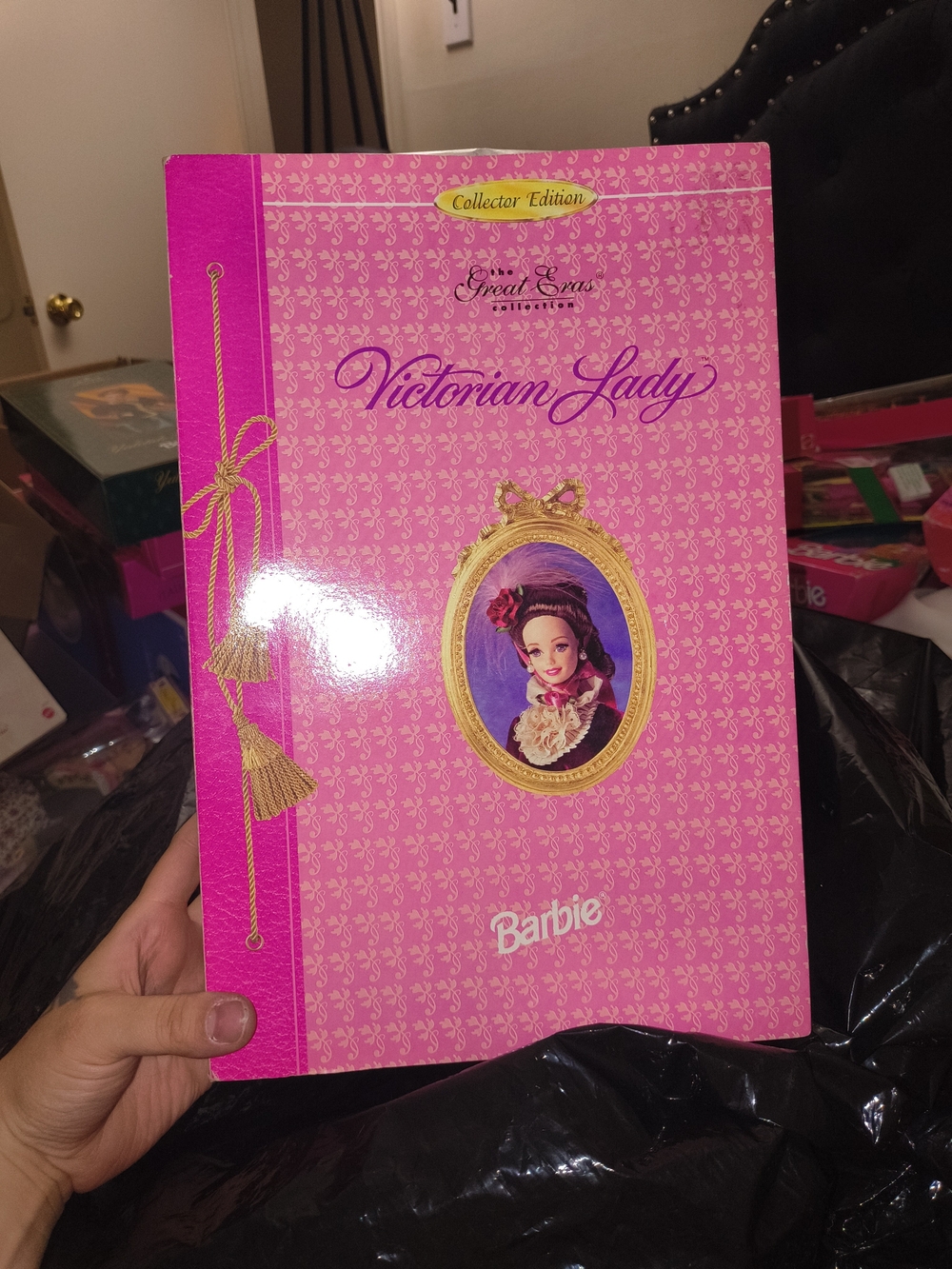 Barbie Victorian Lady Collector Edition Pink Booklet